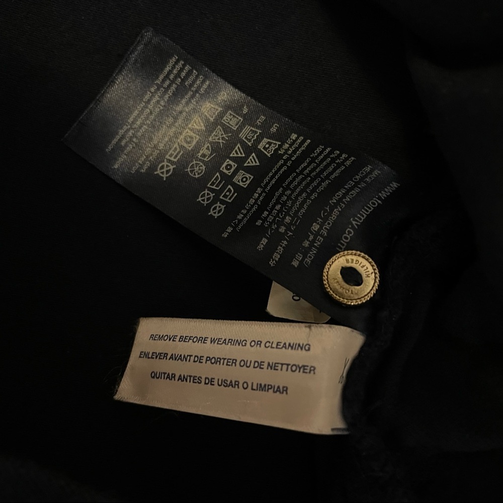 Tommy Hilfiger Navy Blue Short Sleeve Top - Picture 7 of 9